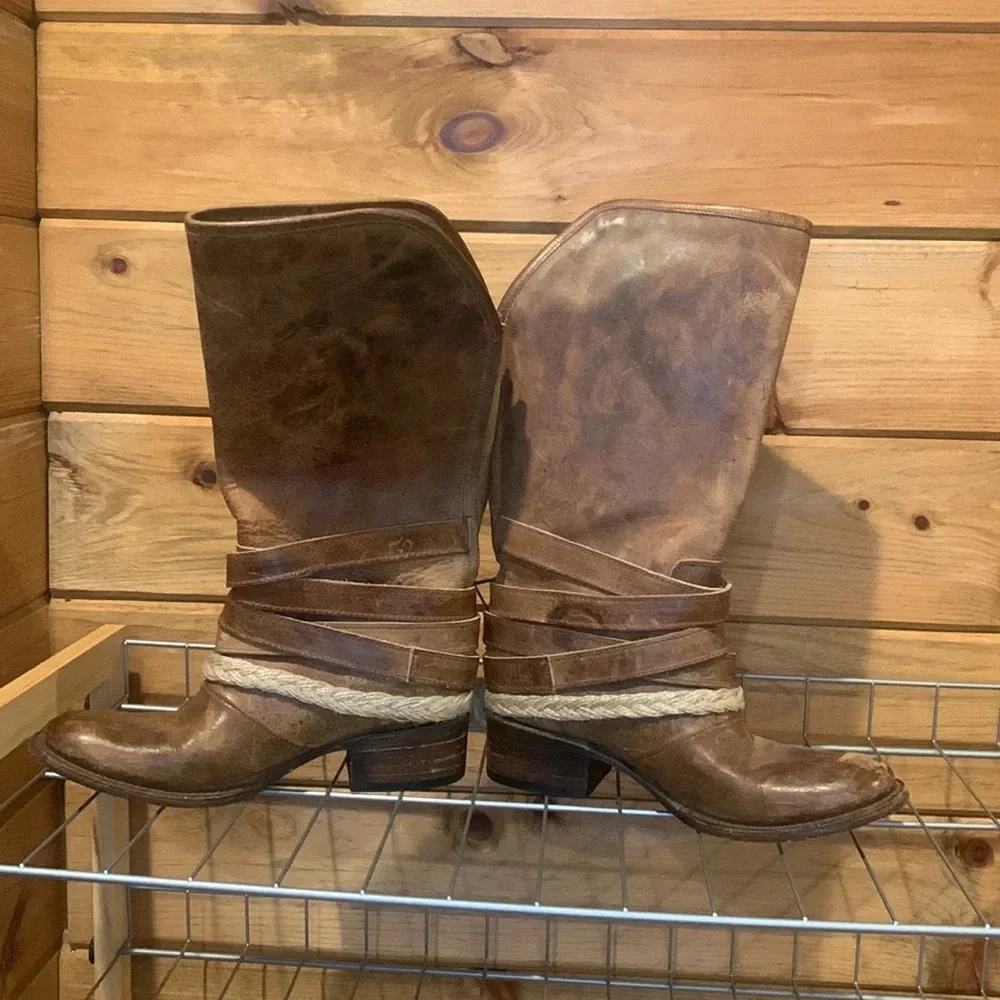 FREEBIRD drove leather boots